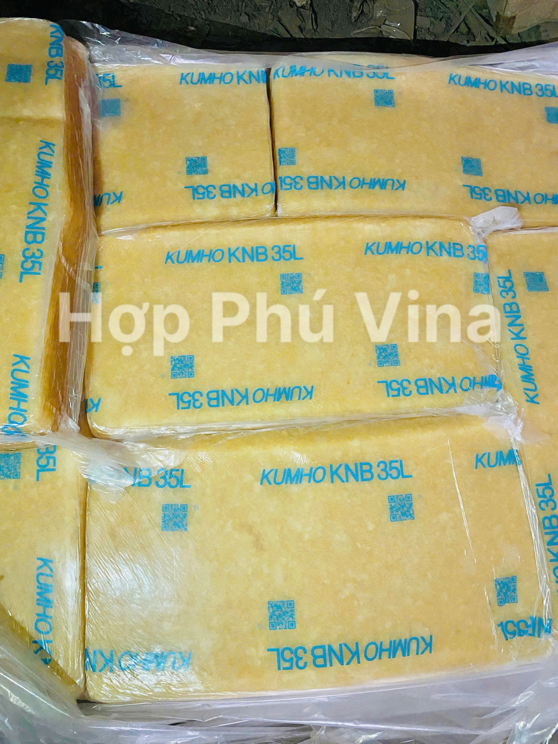 CAO SU TỔNG HỢP KNB 35L - KUMHO KNB 35L - KNB 35L Synthetic Rubber ( Acrylontrile Butadiene Rubber)