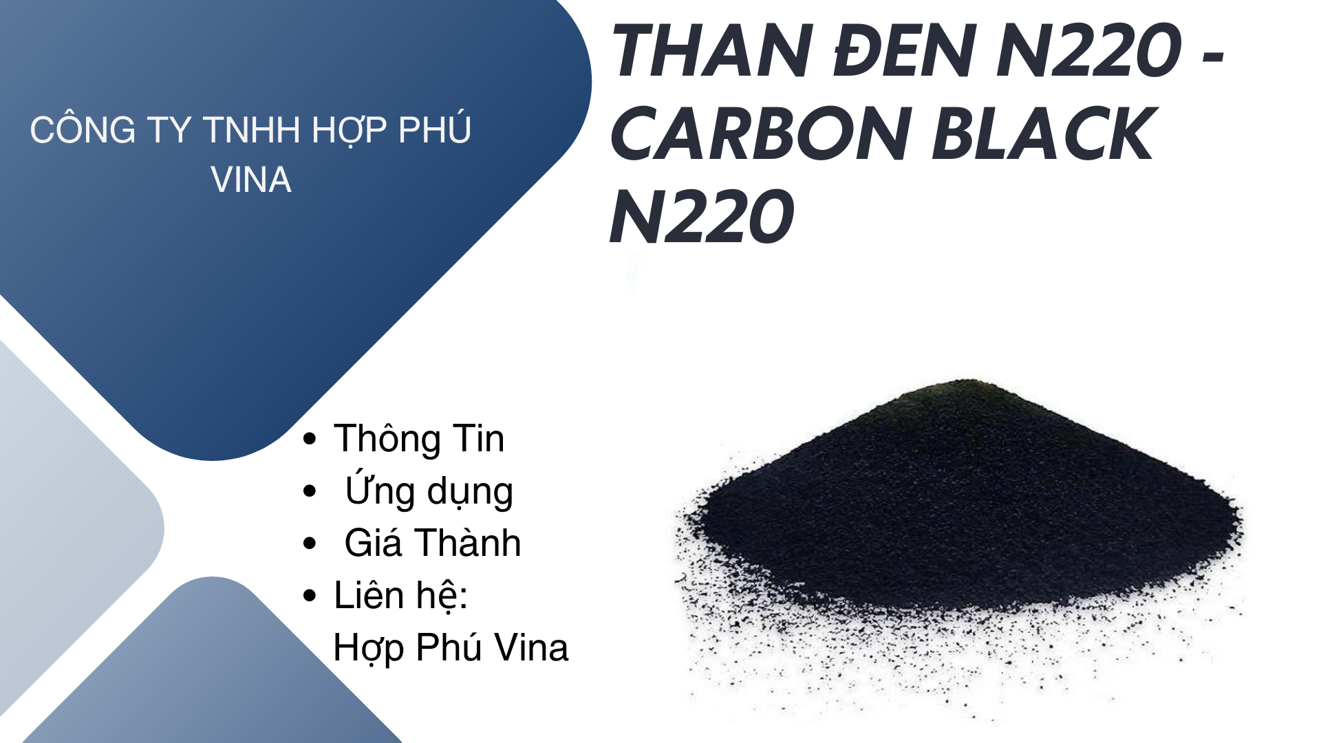 Than đen N220 - Carbon Black N220