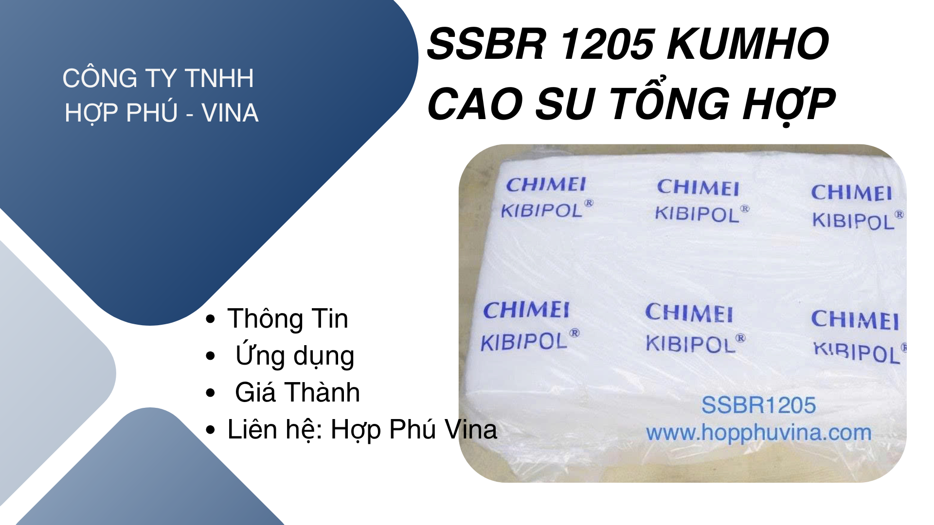 CAO SU SSBR1205 –KUMHO