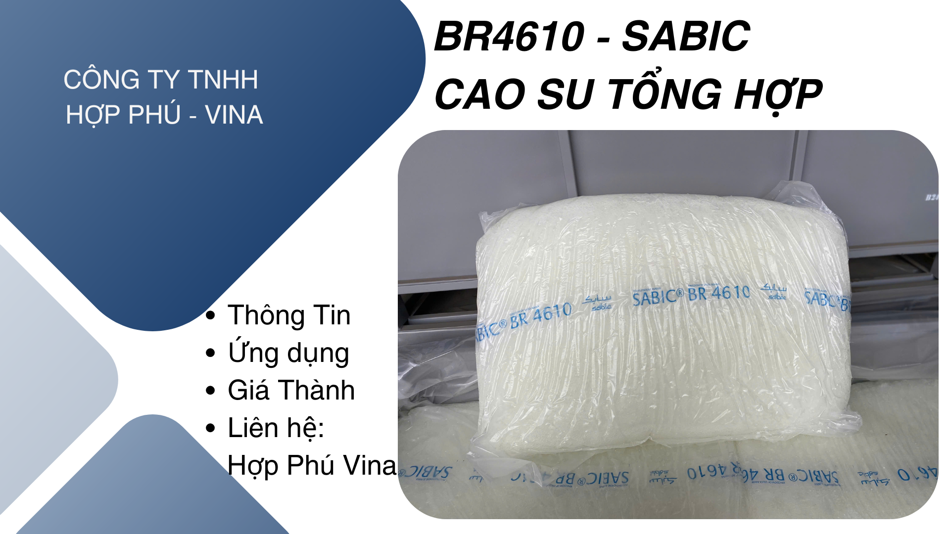Cao su tổng hợp BR4610
