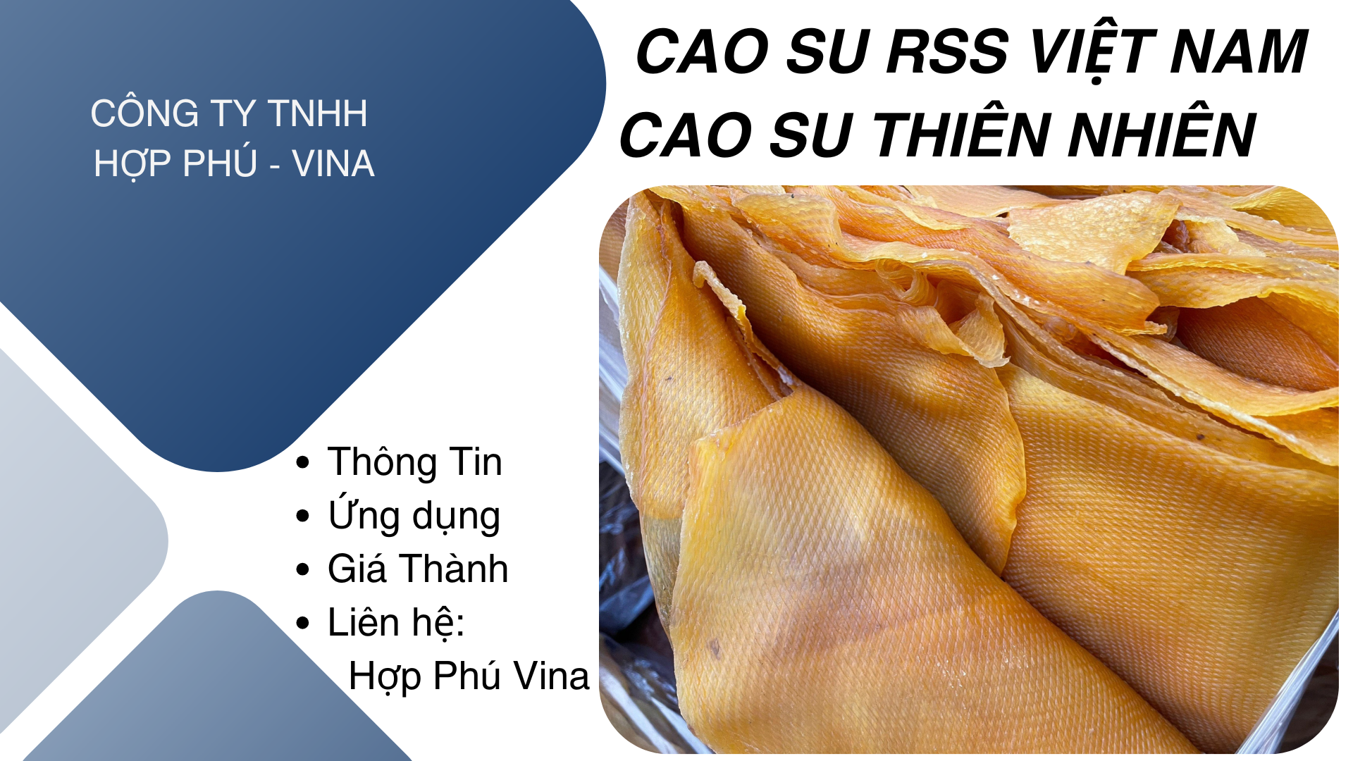 Cao su Thiên Nhiên RSS3