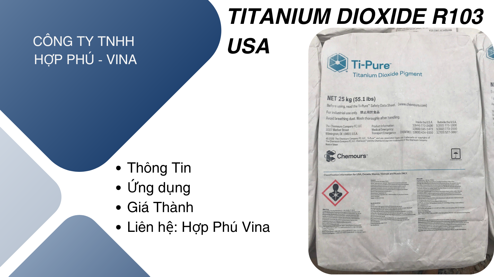 Titanium Dioxde - R103