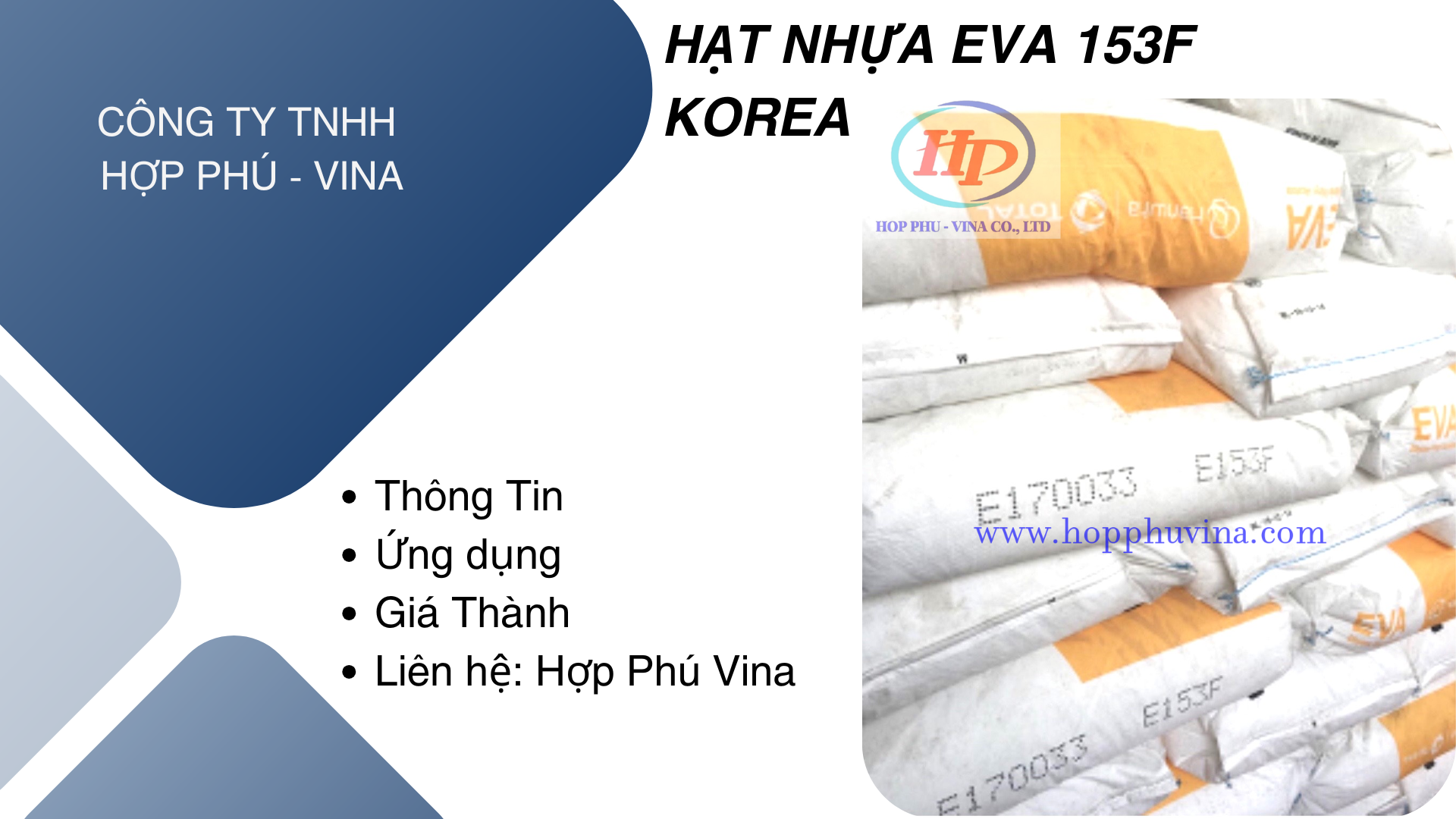 HẠT NHỰA EVA 153F KOREA