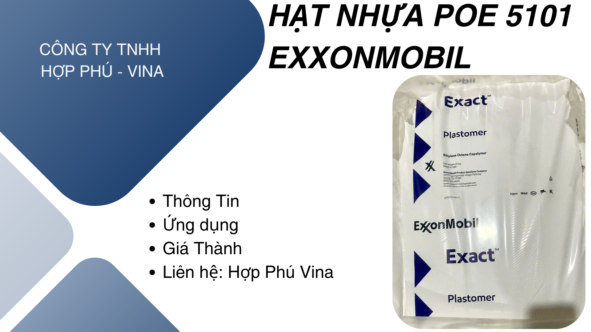 Hạt nhựa POE ExxonMobil 5101