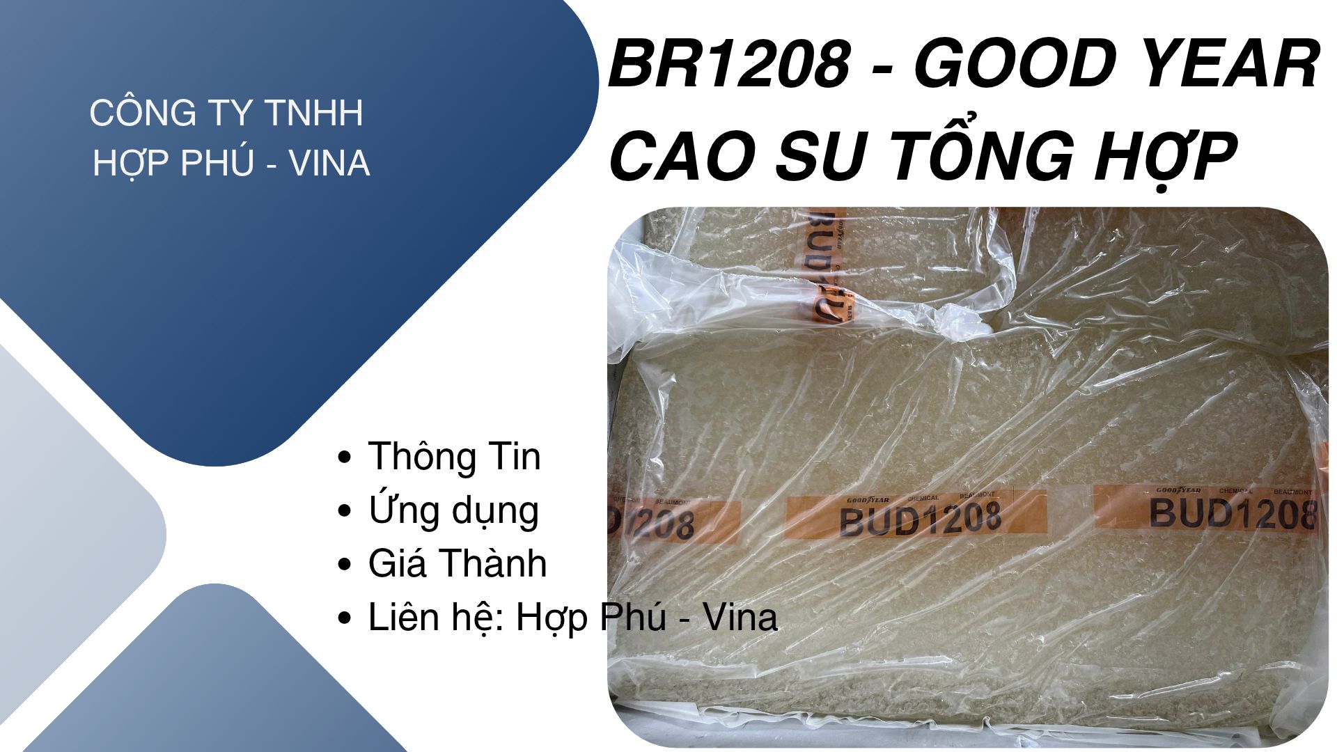 CAO SU TỔNG HỢP BR1208 GOODYEAR